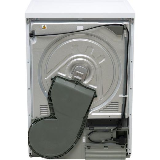 Indesit C YD 92D WW UK 9Kg Heat Pump Tumble Dryer - White - Back shot